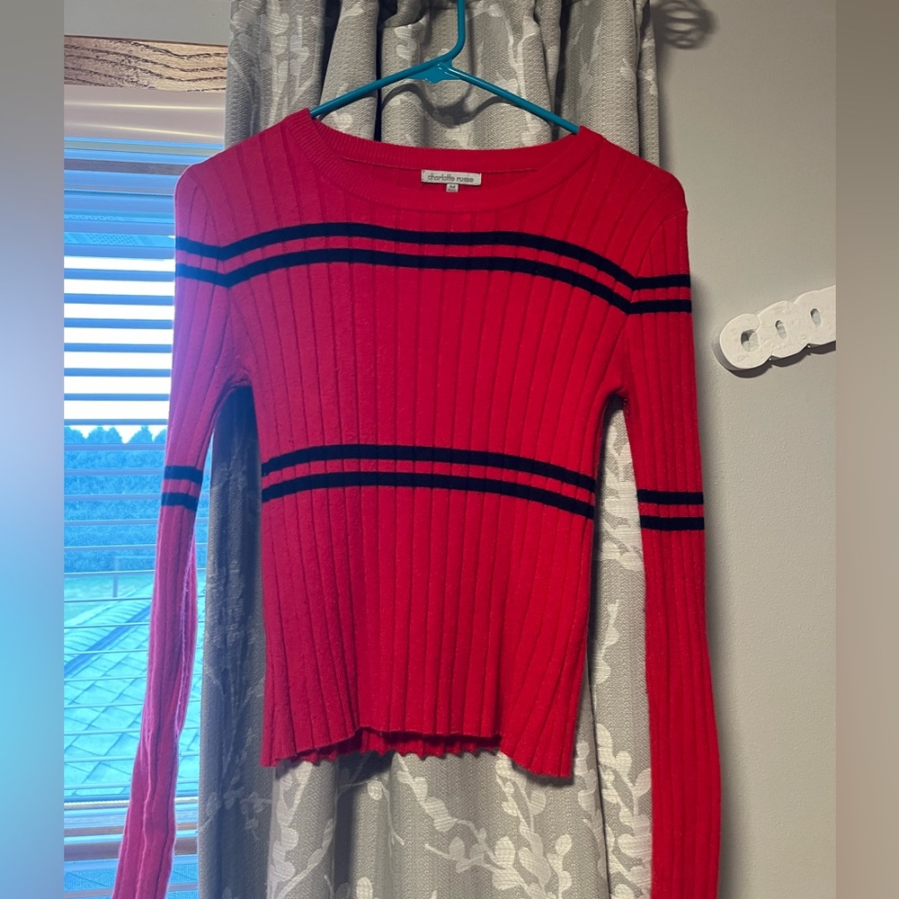 Charlotte Russe Red sweater